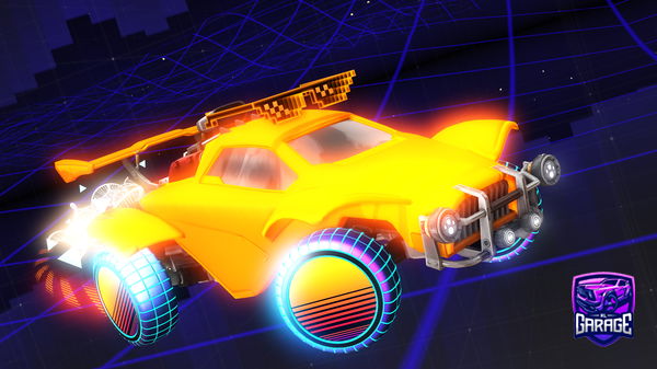 A Rocket League car design from XxChadsterxX