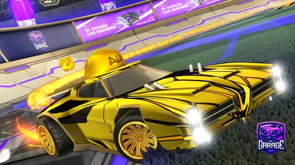 A Rocket League car design from CubicCircle