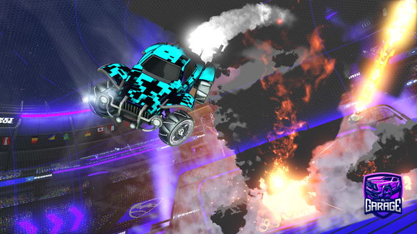 A Rocket League car design from Foba_