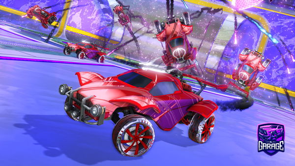 A Rocket League car design from Freerange_19