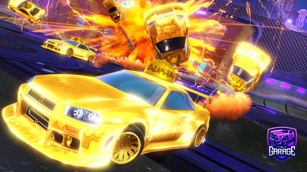 A Rocket League car design from Bent2022