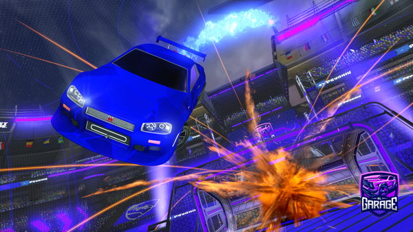 A Rocket League car design from sr_toad