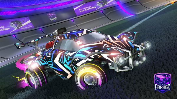 A Rocket League car design from FCArend_sub3742011