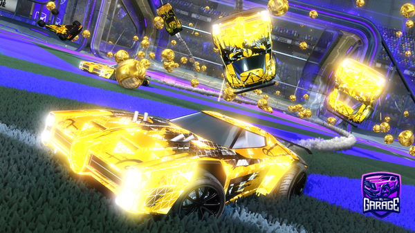 A Rocket League car design from Dogwater793