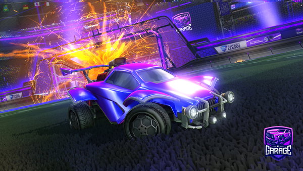 A Rocket League car design from IamFiobeou