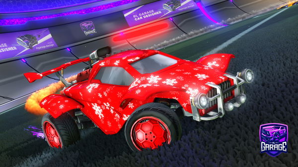 A Rocket League car design from Firem5chell