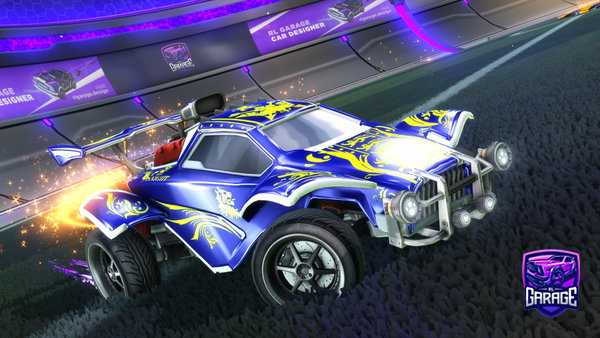 A Rocket League car design from JosipG9021