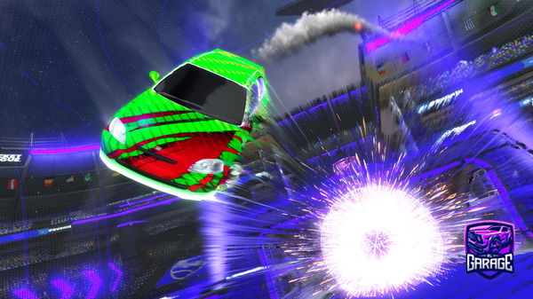 A Rocket League car design from Thetigeron13