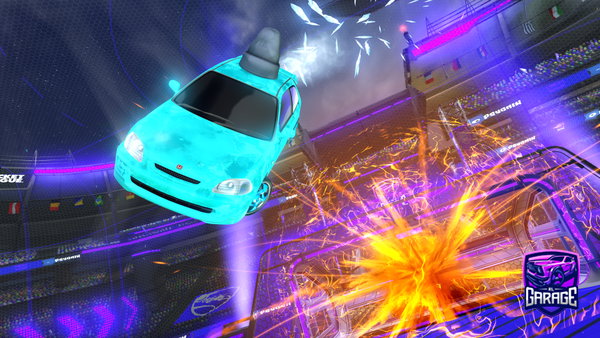 A Rocket League car design from No_shot333