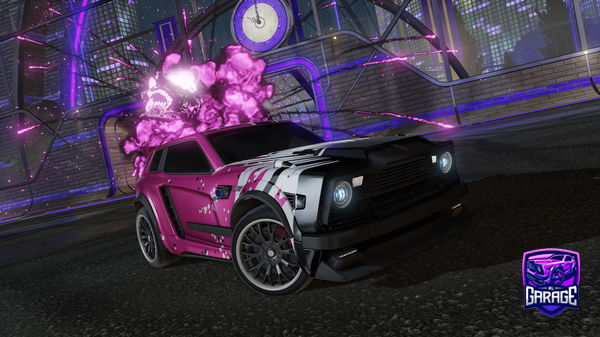 A Rocket League car design from ShadowFox001