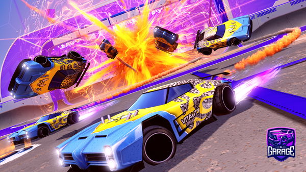 A Rocket League car design from Turbozox