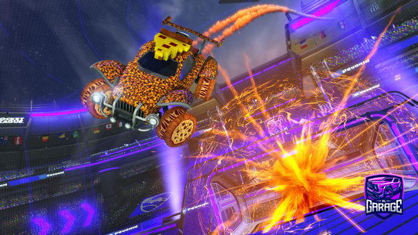 A Rocket League car design from blinKAlliance