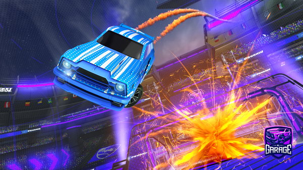 A Rocket League car design from Nouraaa