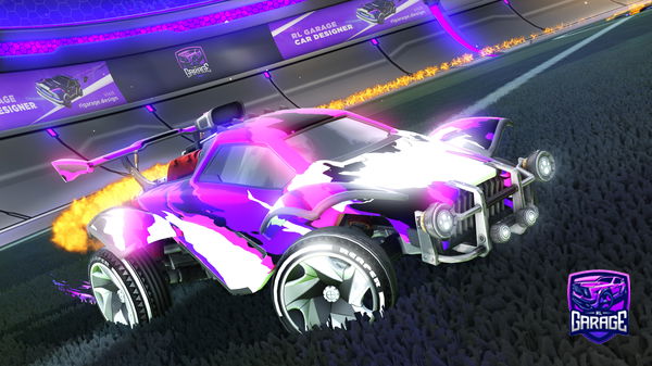 A Rocket League car design from DunnitRL_on_YT