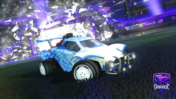 A Rocket League car design from SGE_1899