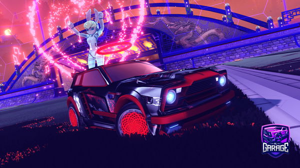 A Rocket League car design from NoseOpossum2883