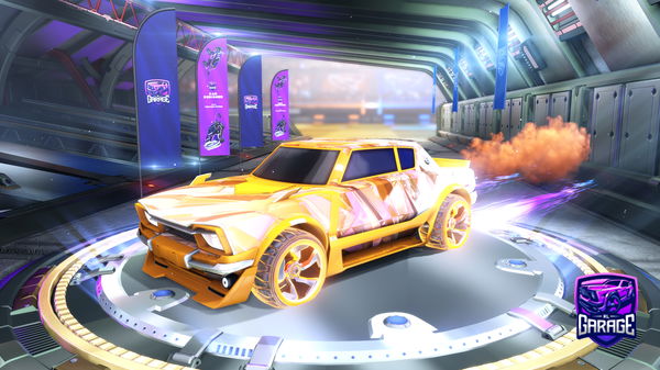 A Rocket League car design from EXALTERGG
