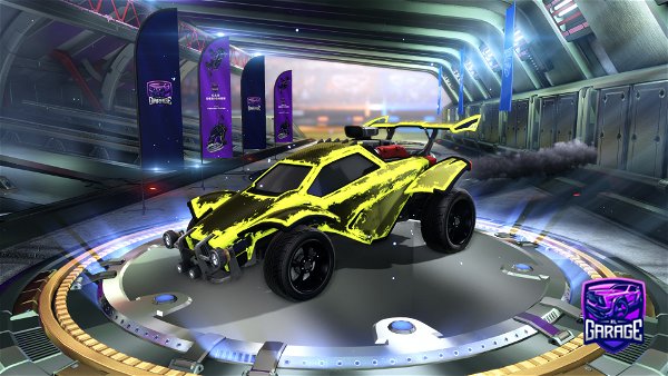 A Rocket League car design from sonicboom40592
