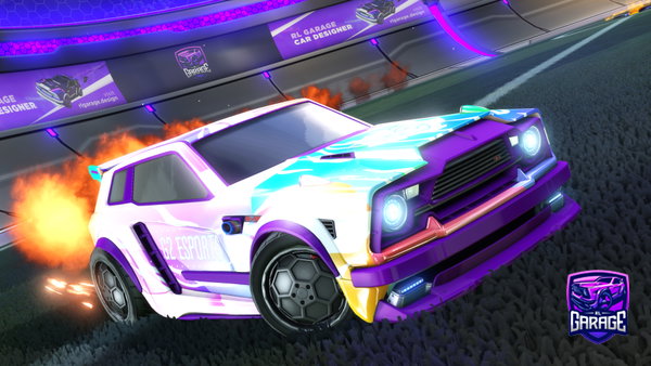 A Rocket League car design from Glodgarr