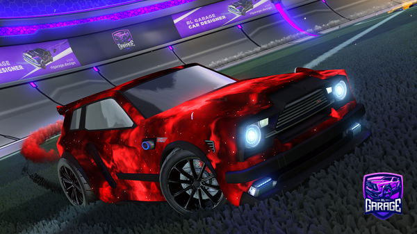 A Rocket League car design from Sadi11