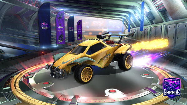 A Rocket League car design from Bigsoota