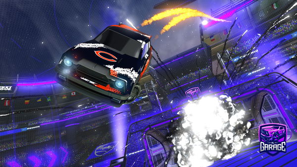 A Rocket League car design from Rz_Psycho7