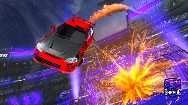 A Rocket League car design from ZakAB1