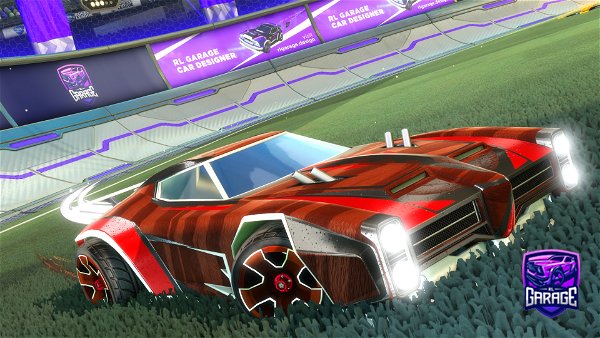 A Rocket League car design from boooooooiii