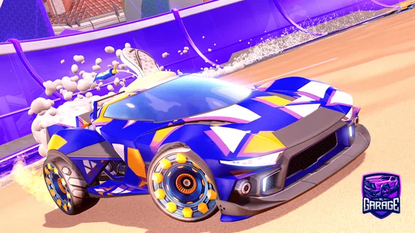 A Rocket League car design from SuperMommy