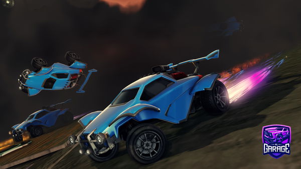 A Rocket League car design from bolt08