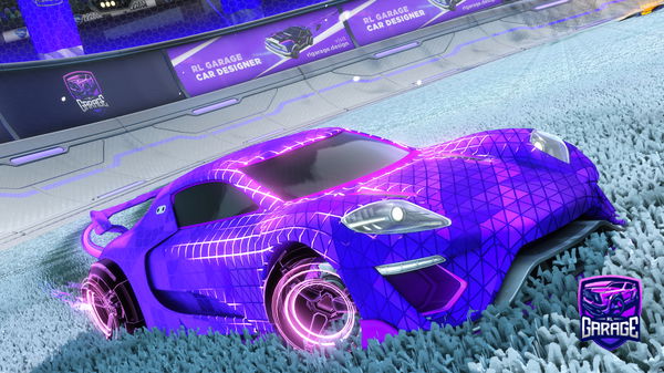 A Rocket League car design from Gravigent