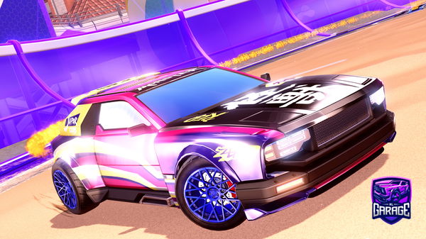 A Rocket League car design from maxencioRL