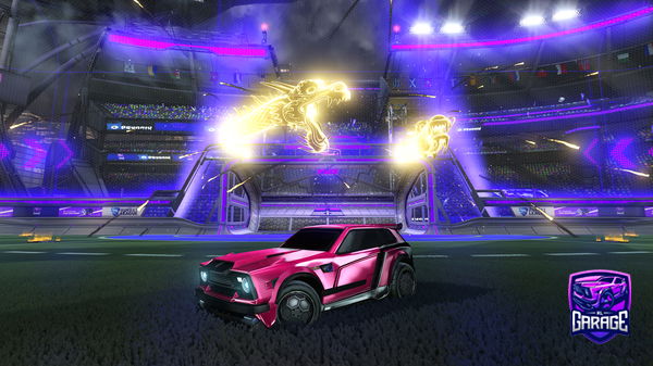 A Rocket League car design from 0UTKAST