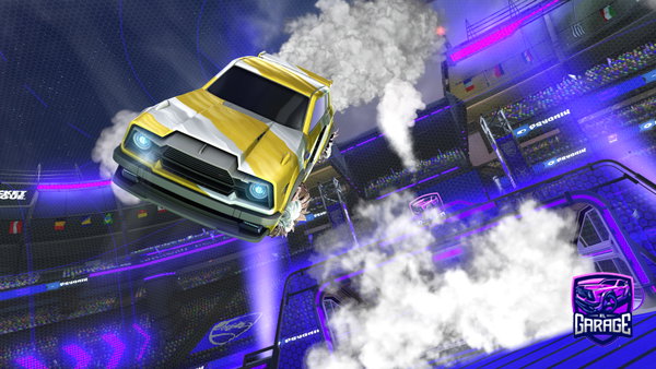 A Rocket League car design from milksheake