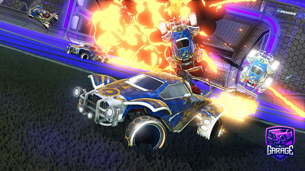 A Rocket League car design from ThaPinheadLarry
