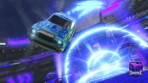 A Rocket League car design from Dinonuggies96