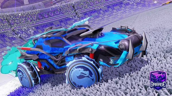 A Rocket League car design from irosario78