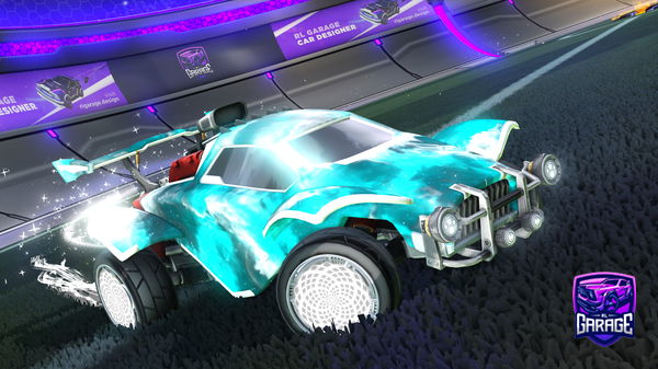 A Rocket League car design from JC_ROARS