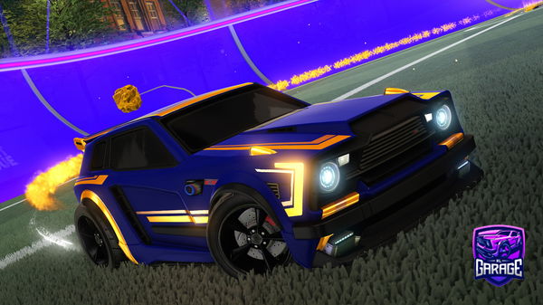 A Rocket League car design from FlabberDabber