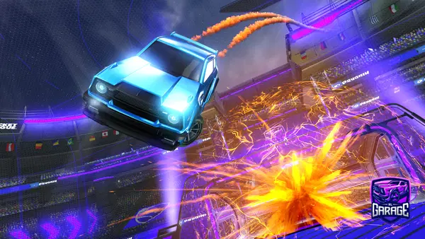 A Rocket League car design from a3_neonn