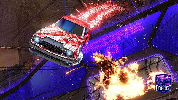 A Rocket League car design from ItsCobe