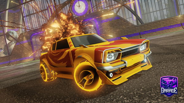 A Rocket League car design from t7k0