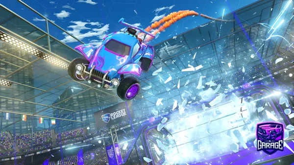 A Rocket League car design from Solfege