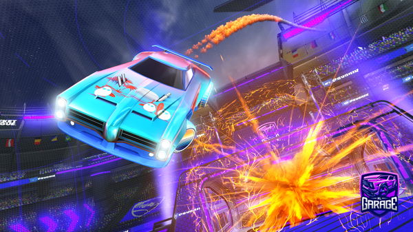 A Rocket League car design from smashbad