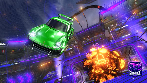 A Rocket League car design from tannereatsfood