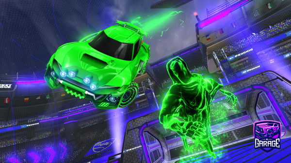 A Rocket League car design from sacredisded