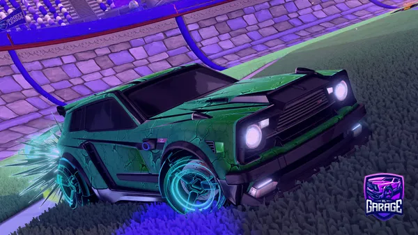 A Rocket League car design from Sp3nc3r9456