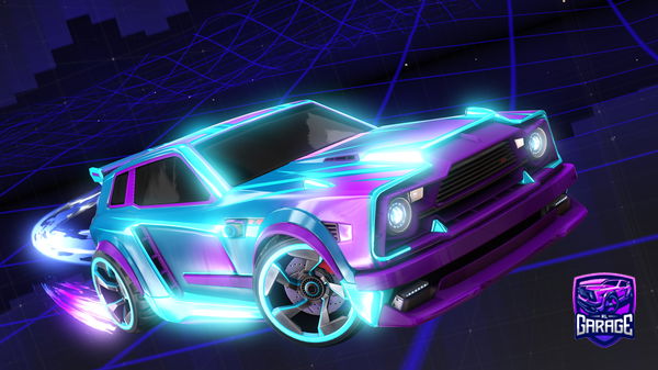 A Rocket League car design from xPrExYx