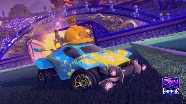 A Rocket League car design from Boom_RLYT