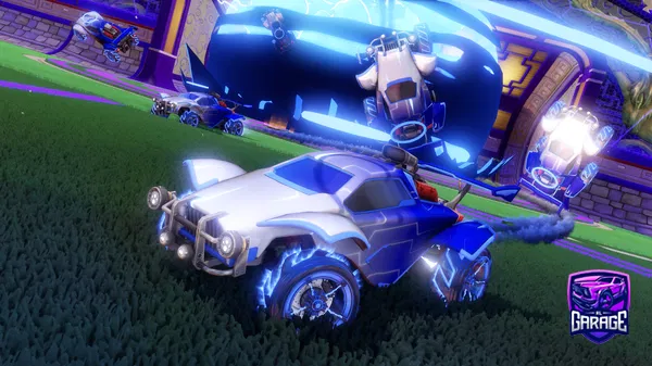 A Rocket League car design from Racing4878